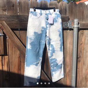 Jaded London cloud print skater pants